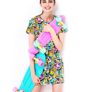 Spring Printed Dress